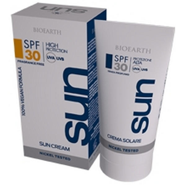 Crema Solare Viso Protezione Alta SPF30
