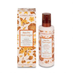 immagine di LOZIONE DEODORANTE BACCHE FIORI E LEGNI 100ml