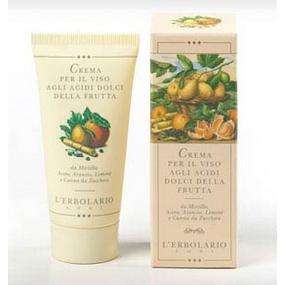 immagine di Crema per il Viso agli Acidi Dolci della Frutta
