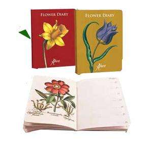 immagine di z Flower Diary agenda rossa