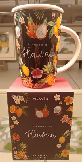 miniatura: Infusiera con filtro in acciaio Neavita Hawaii