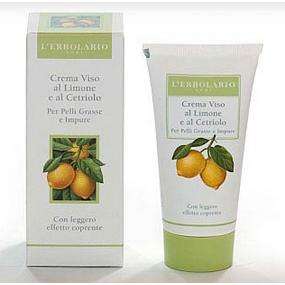 immagine di PELLE GIOVANE Crema Viso al Limone e Cetriolo
