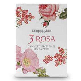 miniatura confezione 3 ROSA Sacchetto cassetti
