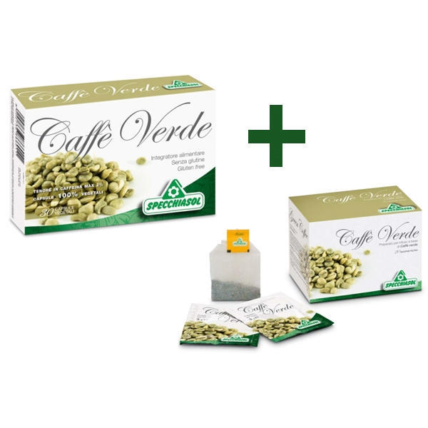 Caffè verde ( Coffea arabica, robusta L. )