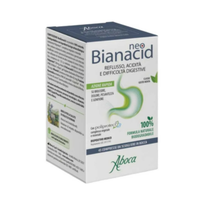 Aboca NeoBianacid per acidità e reflusso, confezione da 45 compresse