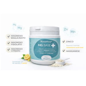 Pranabase NaturFlow MG Base 250 g : supporto nutrizionale completo studiato per ripristinare il benessere dell'organismo