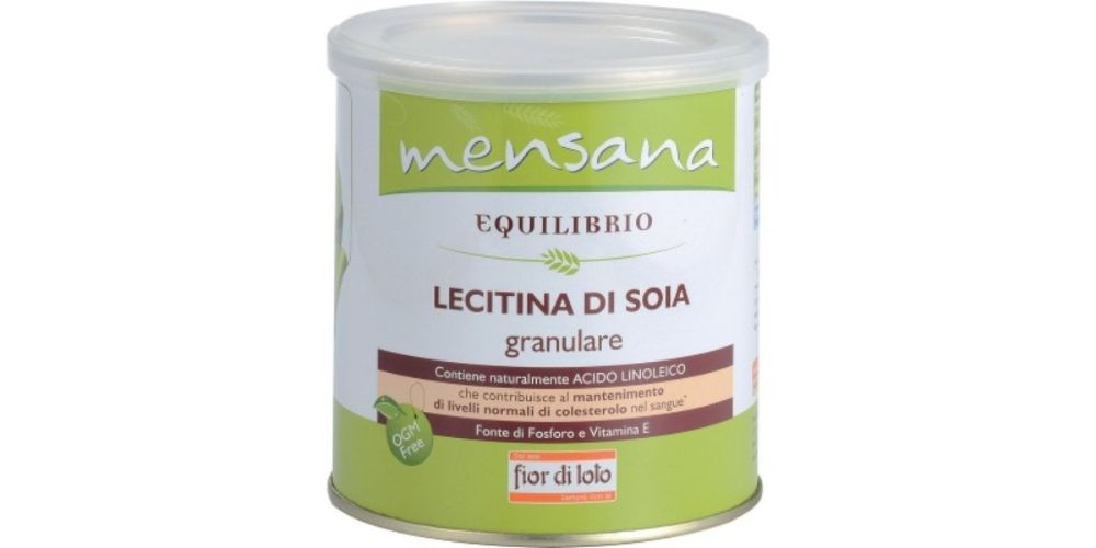 Lecitina di Soia Granulare Fior di Loto 400gr per il benessere del cuore e colesterolo