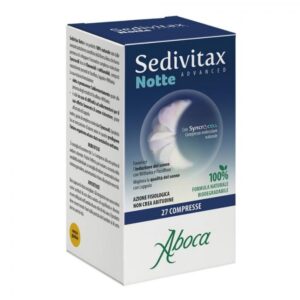 Sedivitax Notte Advanced integratore sonno 27 compresse Aboca