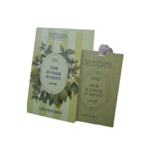 Tessera profumata al Lime e Foglie di Menta per ambienti freschi e profumati