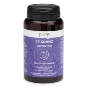 Purae Bensonno 30 pastiglie gommose per insonnia con oli essenziali