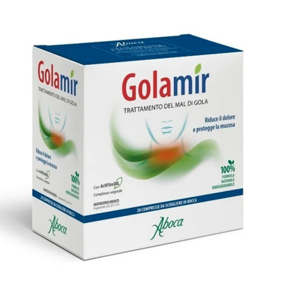 Aboca Golamir Act Mal Di Gola Compresse