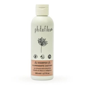 Shampoo Illuminante Castano Phitofilos 250ml – Riflessi Intensi e Protezione Bruna