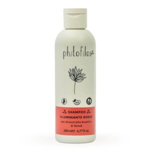 Shampoo Illuminante Rosso Phitofilos 250ml – Riflessi Vibranti e Protezione del Colore