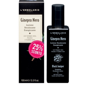 Ginepro Nero Lozione Deodorante Energizzante 100 ml
