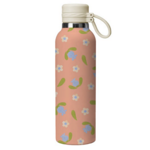 Borraccia termica in Acciaio Inox e Silicone capienza 750ml Color Arancione