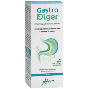 Aboca Gastro Diger Sciroppo per Digestione e Nausea 180 g