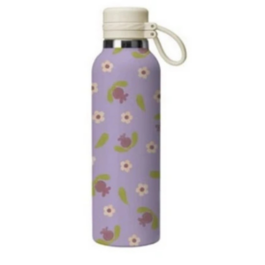 Borraccia termica in Acciaio Inox e Silicone capienza 750ml Color Lilla