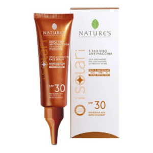 Siero Viso Antimacchia Nature's illuminante anti-rughe con Niacinamide e Acido Ialuronico SPF 30