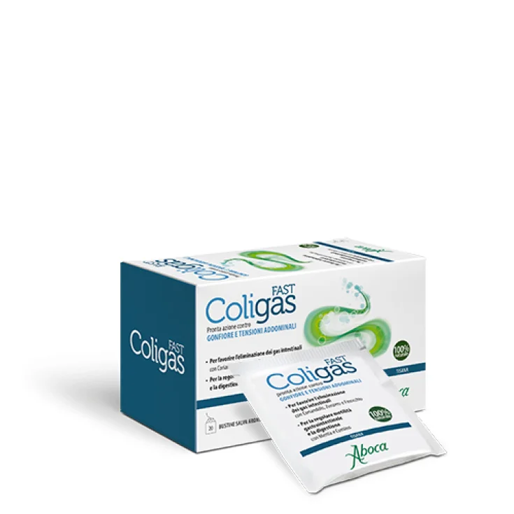 Coligas Fast Tisana integratore gonfiore addominale 20 bustine
