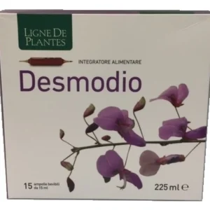 Ligne de Plantes Desmodio 15 Ampolle : Favorisce la Funzione Epatica e Digestiva