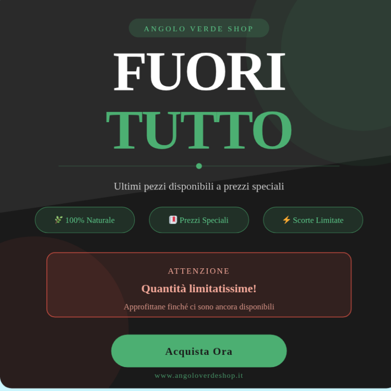 FUORI TUTTO
