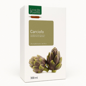 Ligne de Plantes CARCIOFO 20 ampolle 15ml : depurazione e controllo colesterolo.