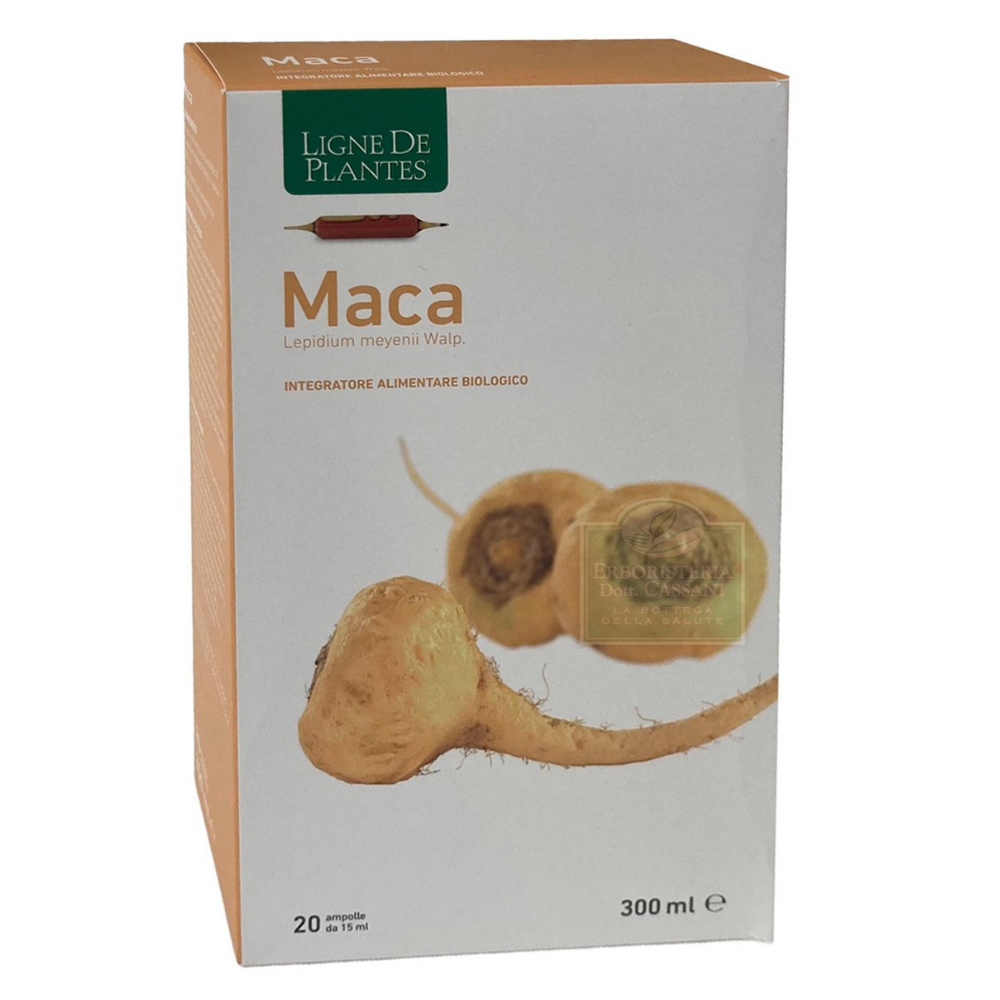 Ampolle di integratore Maca Ligne de Plantes per energia