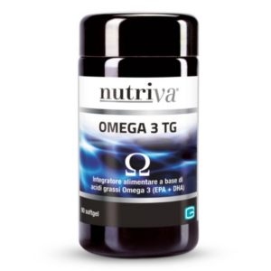 Integratore Nutriva Omega 3 TG in softgel per cuore sano