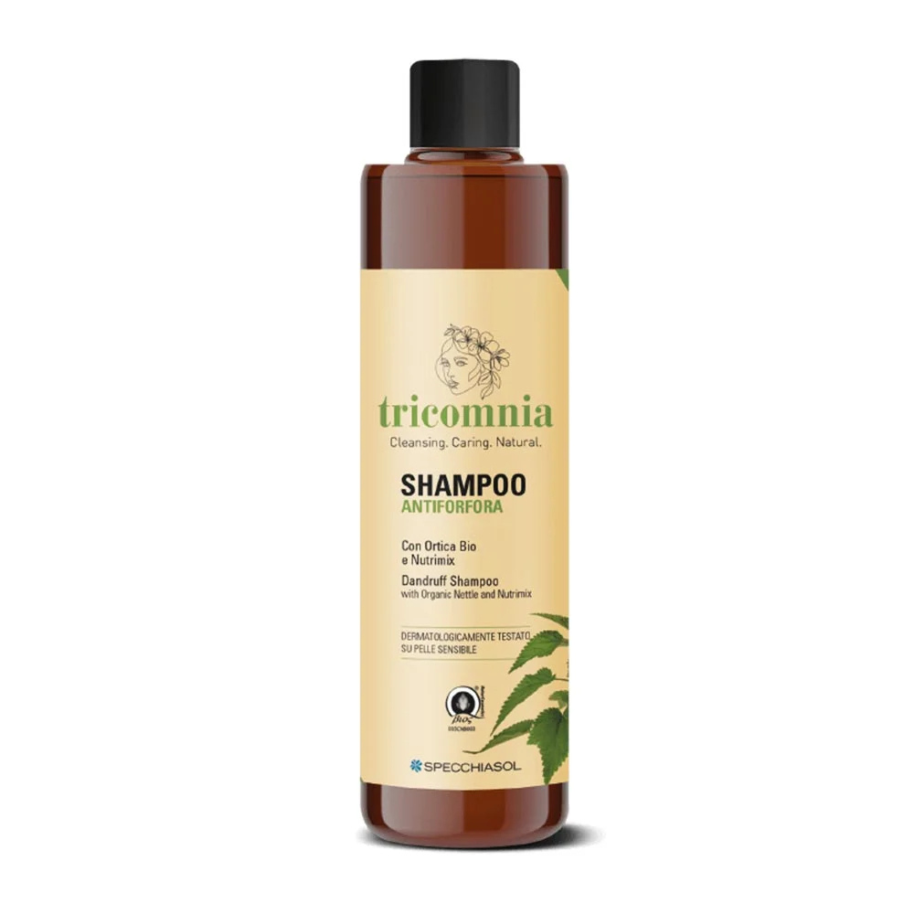 Shampoo antiforfora Tricomnia Specchiasol con Ortica BIO