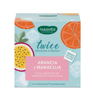 Infuso freddo Neavita Arancia e Maracuja in filtroscrigno
