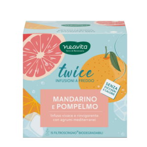 Infuso a freddo Neavita mandarino e pompelmo in filtroscrigno