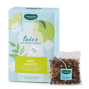 Infuso Neavita Mint Mojito con menta e limone, 12 maxi filtri