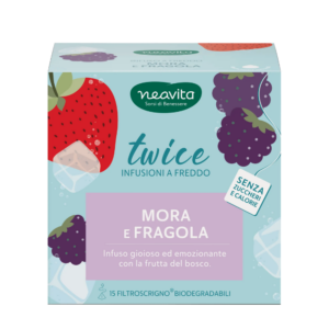 Infuso Neavita Mora e Fragola in filtroscrigno