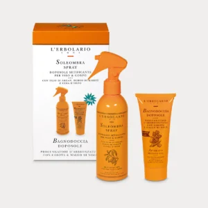 Kit doposole spray Soleombra 200ml e bagnodoccia in omaggio 100ml