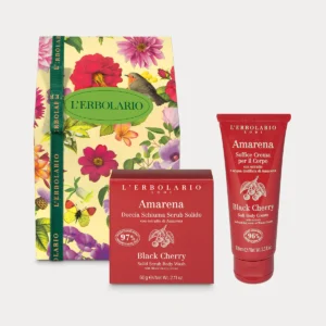 Confezione regalo Duo Scrub Amarena con crema e scrub solido