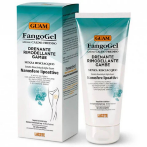 Guam - FangoGel Drenante Rimodellante Gambe 200ml Nanosfere Lipoattive per gambe sottili e toniche senza risciacquo