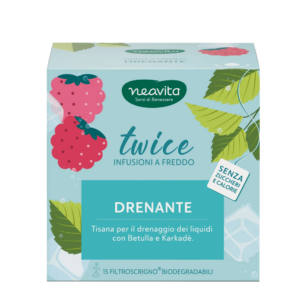 Infuso Neavita Drenante con Betulla e Karkadè in filtroscrigno