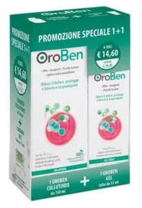 Oroben Colluttorio + Gel Confezione Speciale  150ml +15ml