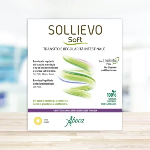 Aboca Sollievo Soft 14 Bustine Granulari da 3,8 g : favorisce il transito e la regolarita Intestinale