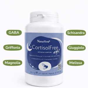 Cortisolfree Night 60 capsule  – Integratore per il rilassamento e il sonno