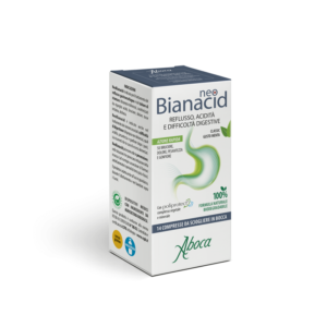 Aboca NeoBianacid Acidità e Reflusso 14 Compresse Masticabili Gusto Menta