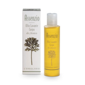 Assenzio Olio Lavante Corpo L'Erbolario 125ml per una idratazione profonda e azione emolliente
