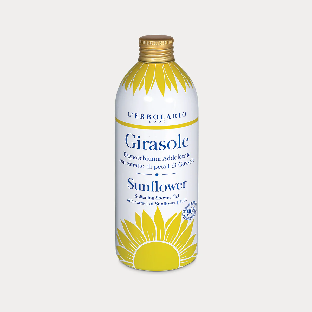 Bagnoschiuma Addolcente Girasole L'Erbolario 300ml : detersione delicata ed esperienza sensoriale