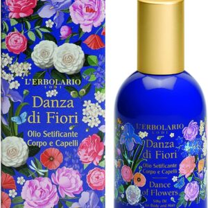 Danza dei Fiori Olio Setificante Corpo e Capelli 100ml L'Erbolario: idratazione profonda e azione emolliente