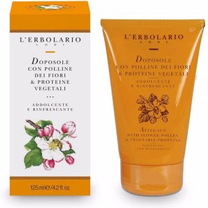 Doposole al Polline dei Fiori & alle Proteine Vegetali L'Erbolario 125ml :idratazione profonda e azione emolliente
