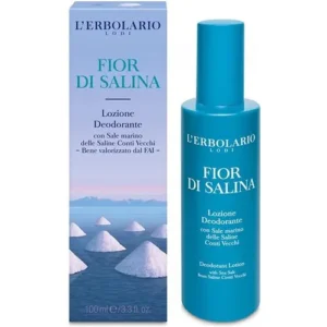 Lozione Deodorante Fior Di Salina 100ml L'Erbolario per una idratazione profonda e azione emolliente