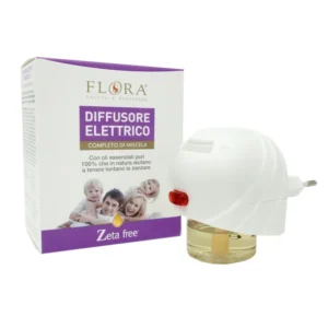 Zeta Free Diffusore Elettrico Flora :protezione e profumazione naturale degli ambienti