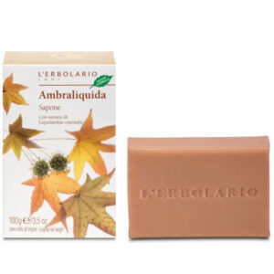 Ambraliquida Sapone 150g L'Erbolario – Panetto Vegetale Detergente Ad Azione Emolliente E Tonificante