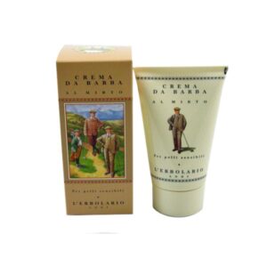 Crema Da Barba Al Mirto L'Erbolario 125ml – Trattamento Emolliente Rasatura Ad Azione Lenitiva E Comfort