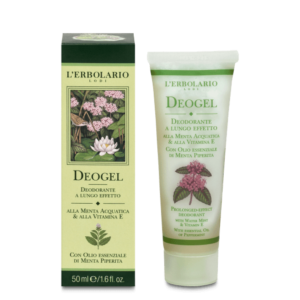 Deogel Deodorante a Lungo Effetto 50ml L'Erbolario – Gel Rinfrescante Ascellare Ad Azione Dermopurificante ( Ultimo pezzo )